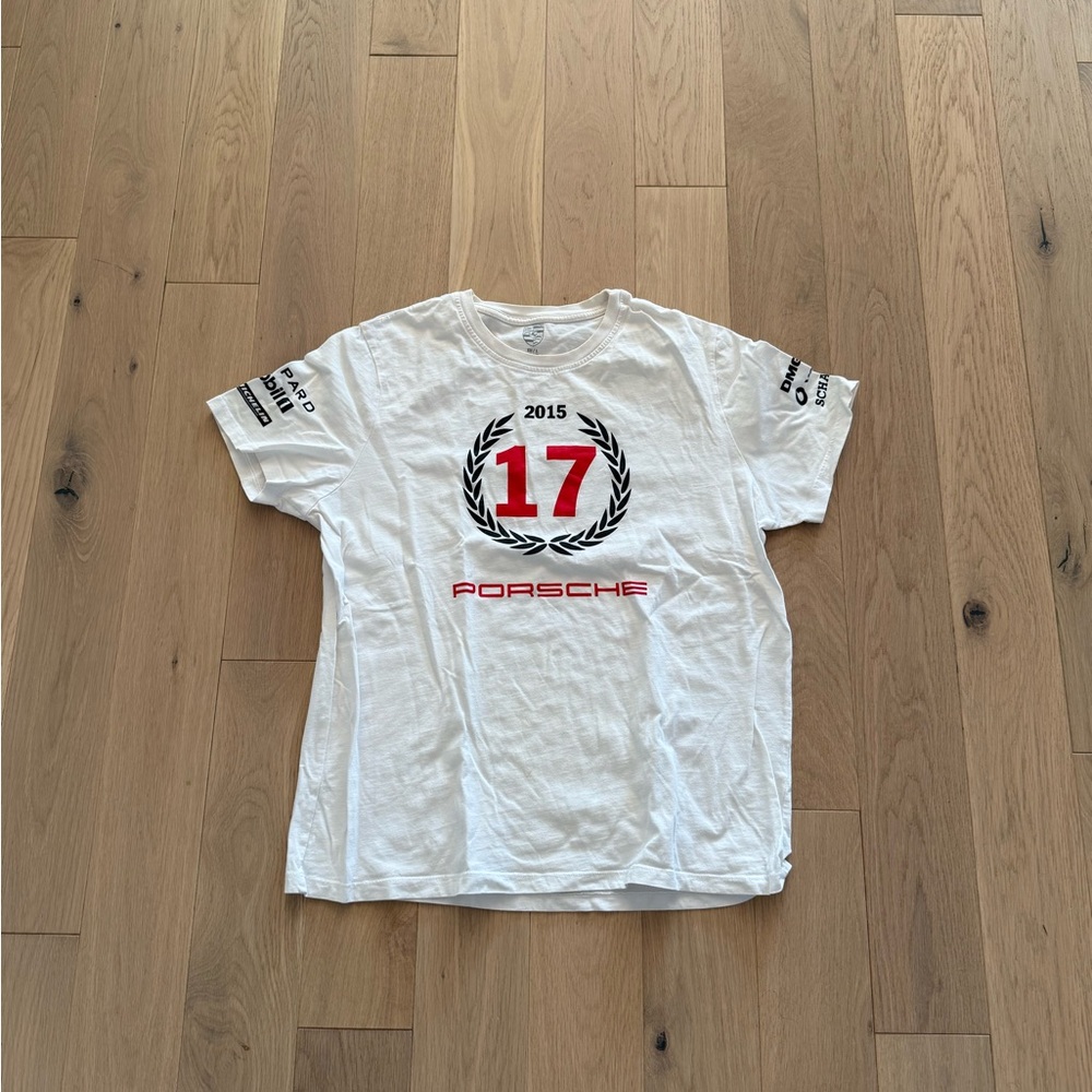 Porsche 2015 Graphic Racing Car Men's T Shirt